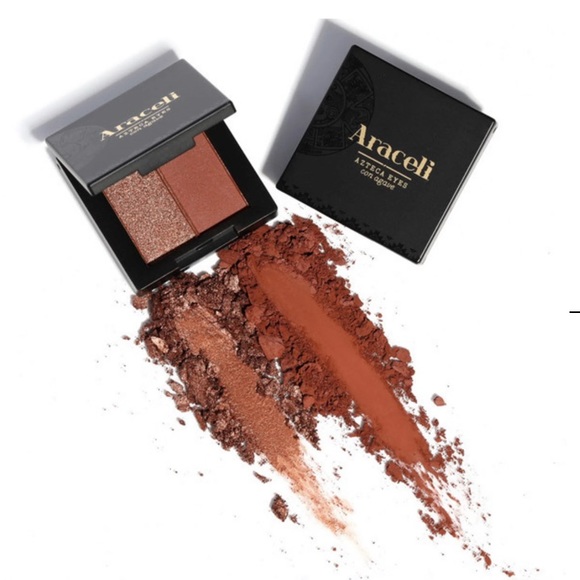 🎀 ARACELI BEAUTY Eyeshadow Duo in Copper & Chocolate - Picture 1 of 3